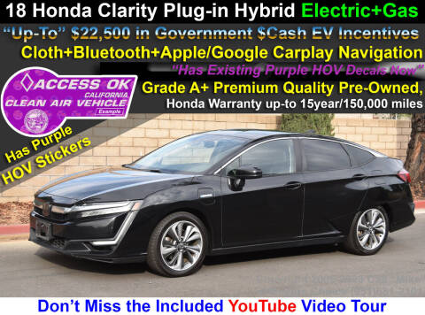 2019 Honda Clarity Plug-In Hybrid for sale at A Buyers Choice in Jurupa Valley CA