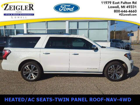 2021 Ford Expedition MAX for sale at Zeigler Ford of Plainwell - Jeff Bishop in Plainwell MI