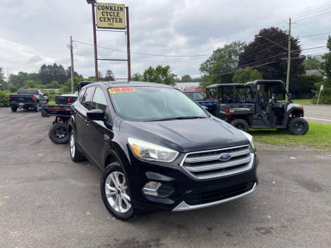 2017 Ford Escape for sale at Conklin Cycle Center in Binghamton NY