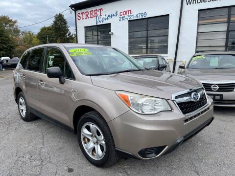 2014 Subaru Forester for sale at Street Visions in Telford PA