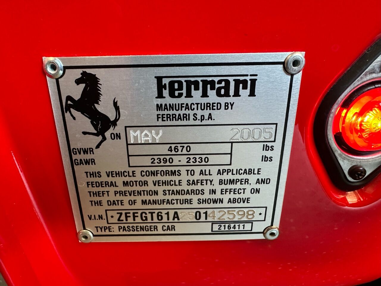 2005 Ferrari Superamerica 88