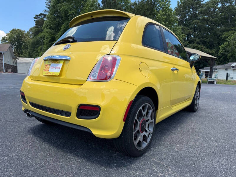 2012 FIAT 500 Sport