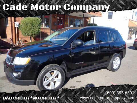 2013 Jeep Compass for sale at Cade Motor Company in Lawrenceville NJ