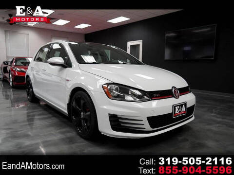 2015 Volkswagen Golf GTI for sale at E&A Motors in Waterloo IA