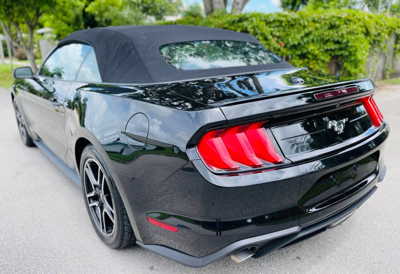 2021 FORD Mustang Convertible - $23,485