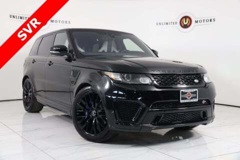 2017 Land Rover Range Rover Sport for sale at INDY'S UNLIMITED MOTORS - UNLIMITED MOTORS in Westfield IN