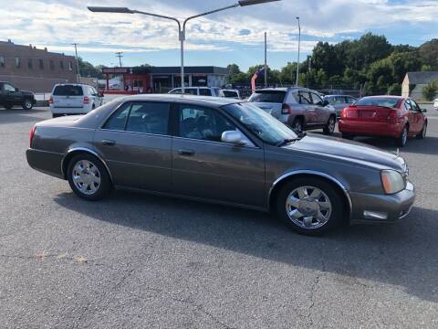 2002 Cadillac DeVille for sale at LINDER'S AUTO SALES in Gastonia NC