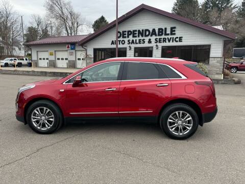 2021 Cadillac XT5 for sale at Dependable Auto Sales and Service in Binghamton NY