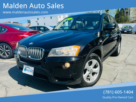 2011 BMW X3 for sale at Malden Auto Sales in Malden MA