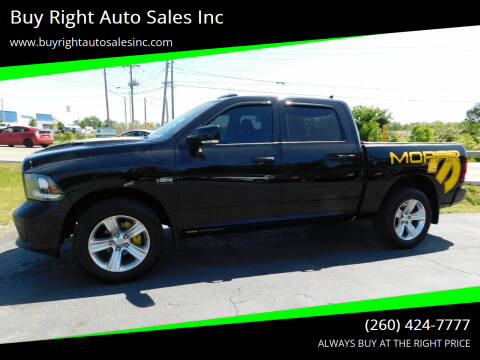 2014 RAM 1500 for sale at Buy Right Auto Sales Inc in Fort Wayne IN