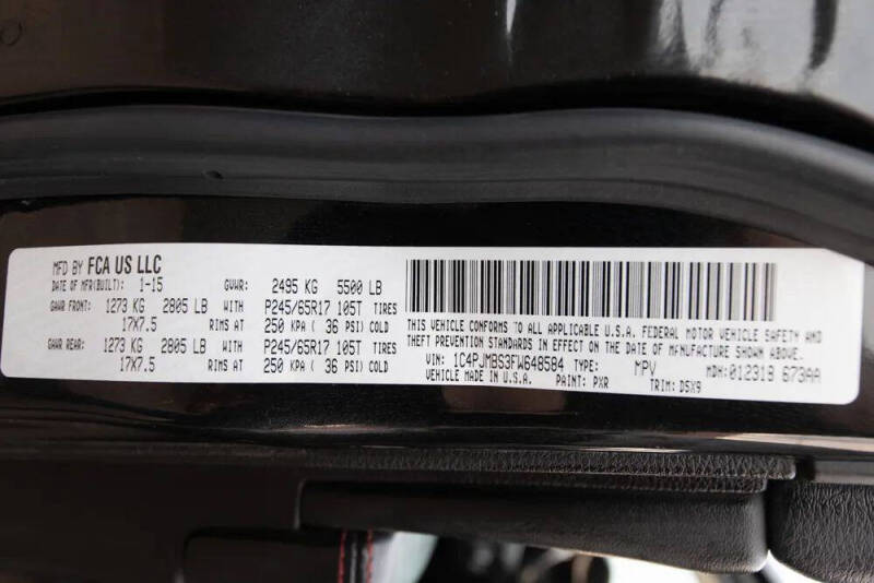 2015 Jeep Cherokee Trailhawk