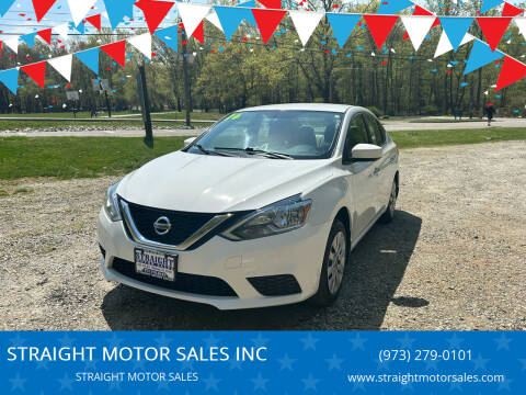 2016 Nissan Sentra for sale at STRAIGHT MOTOR SALES INC in Paterson NJ