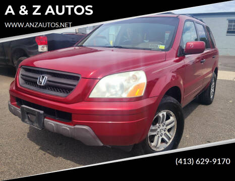 2005 Honda Pilot for sale at A & Z AUTOS in Westfield MA