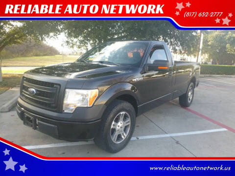 2013 Ford F-150 for sale at RELIABLE AUTO NETWORK in Arlington TX