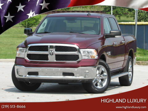 2016 RAM Ram Pickup 1500 for sale at Highland Luxury in Highland IN
