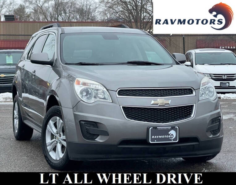 2012 Chevrolet Equinox for sale at RAVMOTORS- Burnsville in Burnsville MN