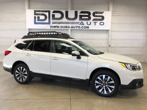 2016 Subaru Outback for sale at DUBS AUTO LLC in Clearfield UT