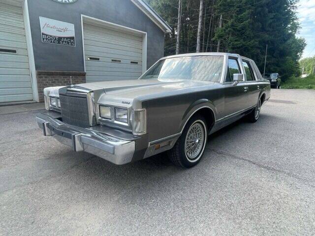 1988 Lincoln Town Car for sale at Boot Jack Auto Sales in Ridgway PA