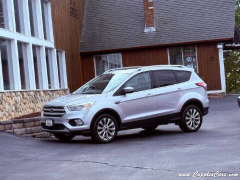 2017 Ford Escape for sale at Cupples Car Company in Belmont NH