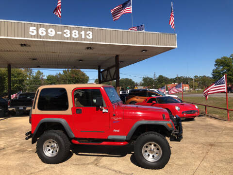 1998 Jeep Wrangler for sale at BOB SMITH AUTO SALES in Mineola TX
