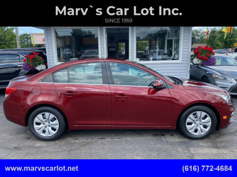 2015 Chevrolet Cruze for sale at Marv`s Car Lot Inc. in Zeeland MI