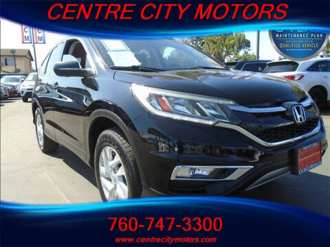 2016 Honda CR-V for sale at Centre City Motors in Escondido CA