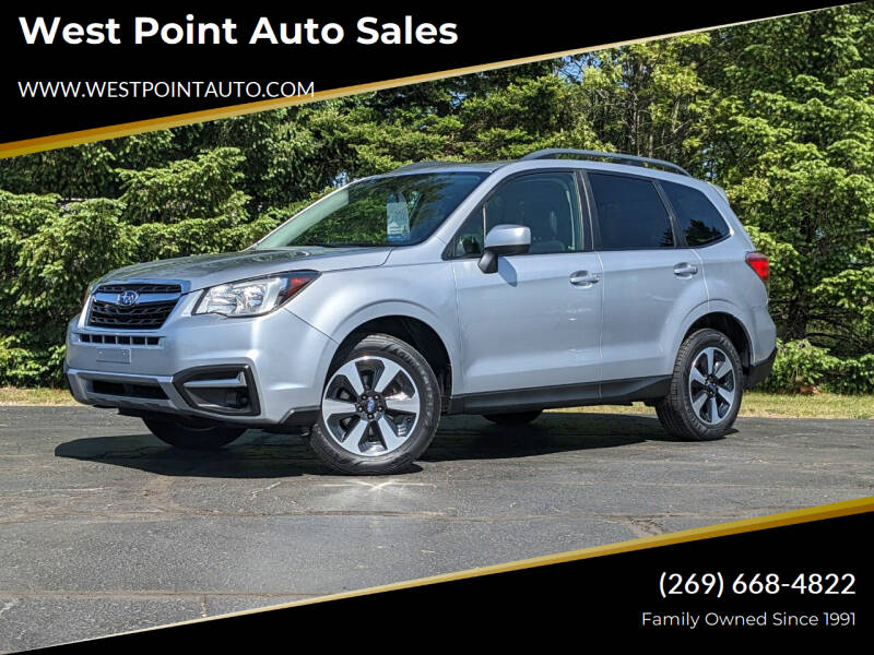 2018 Subaru Forester for sale at West Point Auto Sales in Mattawan MI