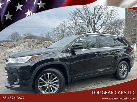 2018 Toyota Highlander for sale at Top Gear Cars LLC in Lynn MA