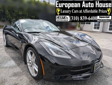 2019 Chevrolet Corvette for sale at European Auto House in Los Angeles CA