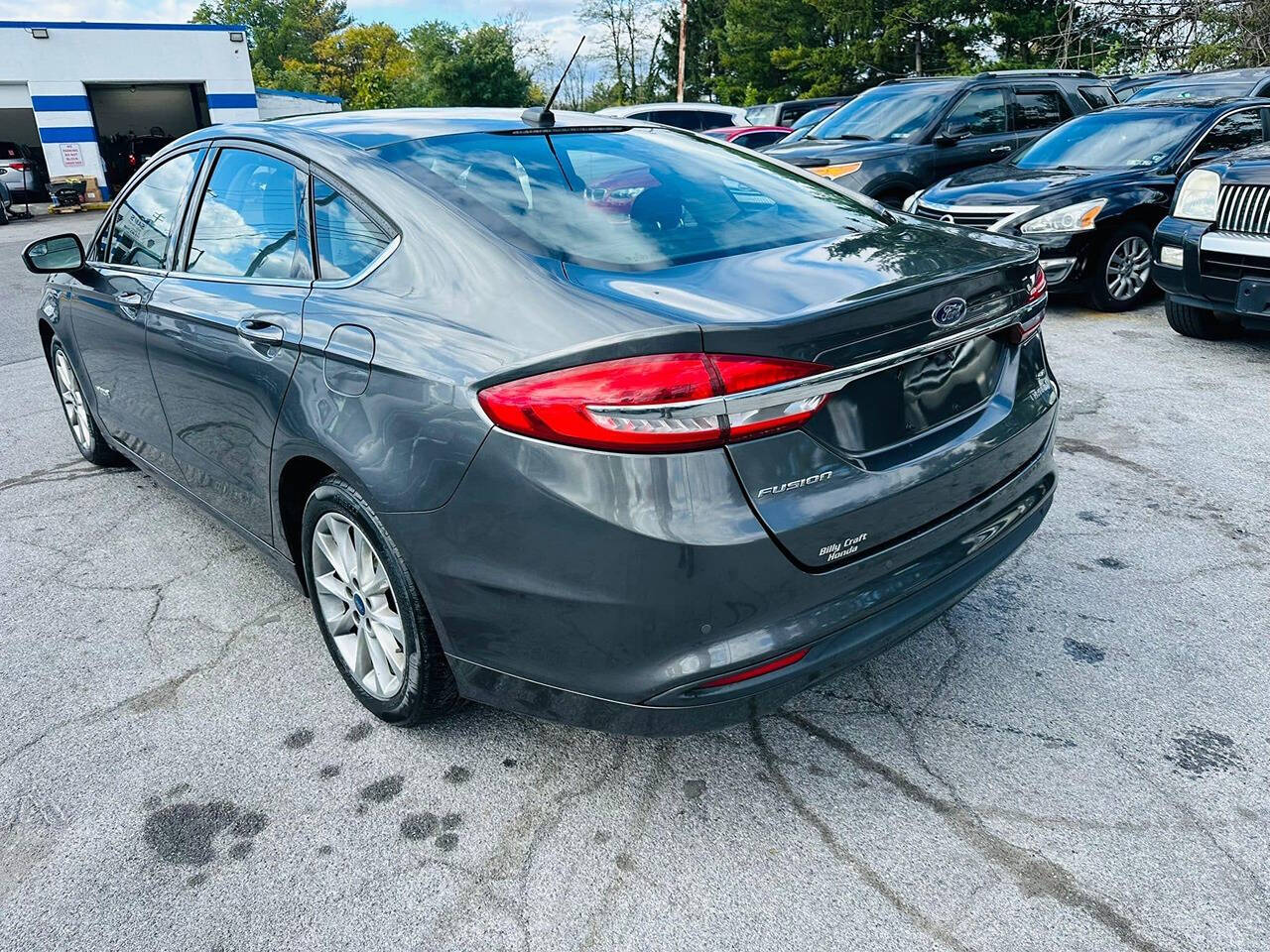 2017 Ford Fusion Hybrid for sale at Sams Auto Repair & Sales LLC in Harrisburg, PA