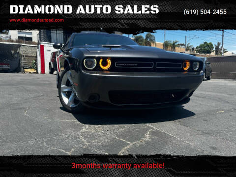 2015 Dodge Challenger for sale at DIAMOND AUTO SALES in El Cajon CA