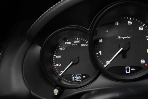 2016 Porsche Boxster Spyder
