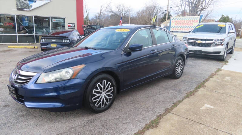 2012 Honda Accord for sale at RIVERSIDE CUSTOM AUTOMOTIVE in Mc Minnville TN