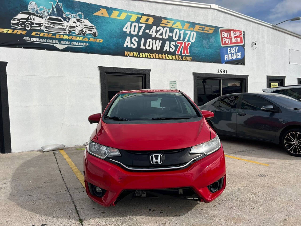 2015 Honda Fit for sale at SUR Colombiano LLC in Kissimmee, FL