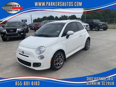 2015 FIAT 500 for sale at Parker's Used Cars in Blenheim SC