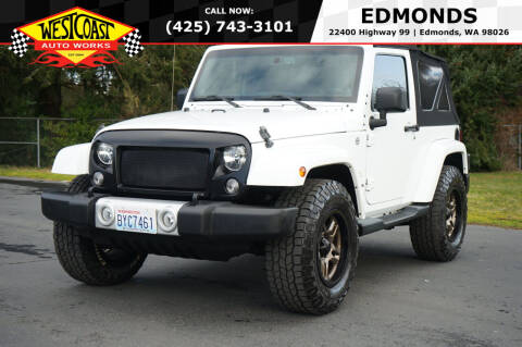 2014 Jeep Wrangler for sale at West Coast AutoWorks -Edmonds in Edmonds WA