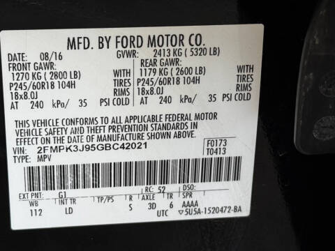 2016 Ford Edge SEL