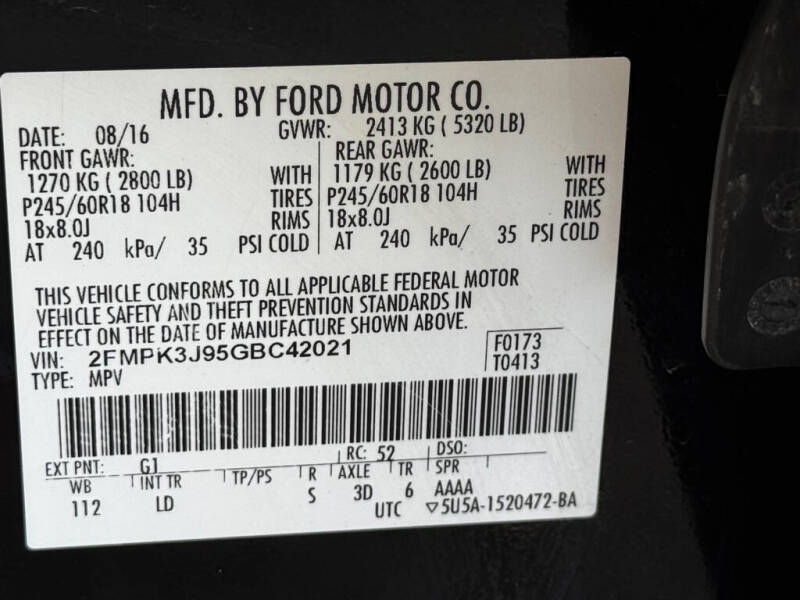 2016 Ford Edge SEL