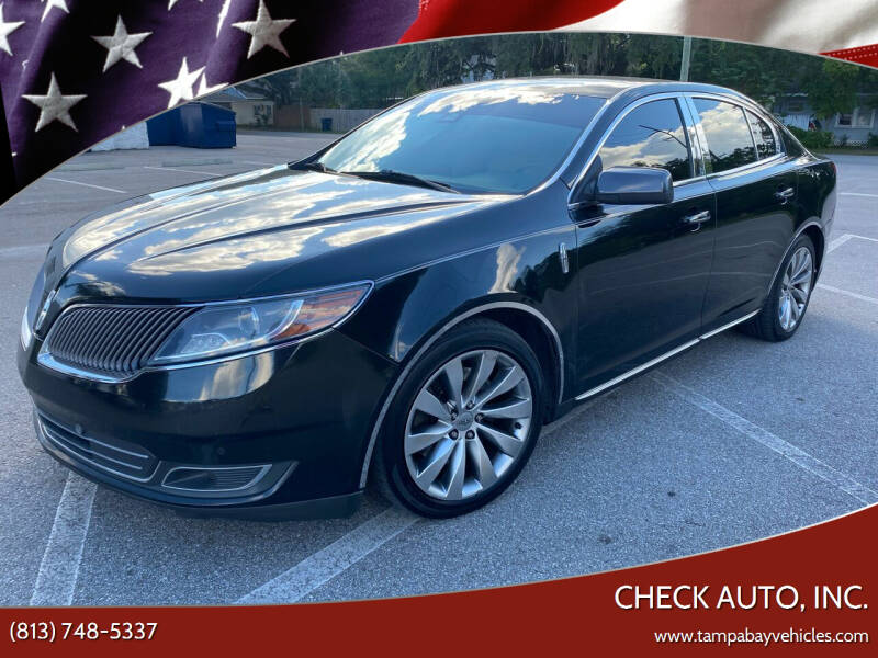 2014 Lincoln MKS for sale at CHECK AUTO, INC. in Tampa FL