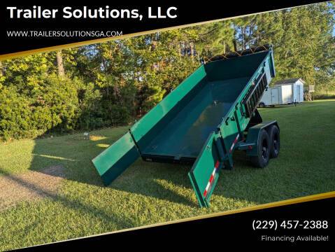 2025 6x12 Tandem Axle 6x12 DUMP TRAILER for sale at Trailer Solutions, LLC in Fitzgerald GA