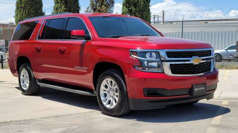 2015 Chevrolet Suburban for sale at BENCOMO MOTORS in El Paso TX