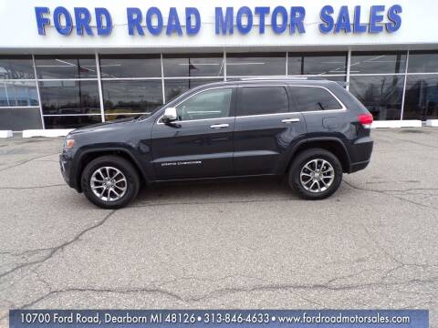 2014 Jeep Grand Cherokee for sale at Ford Road Motor Sales in Dearborn MI