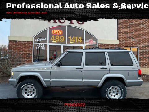 2001 Jeep Cherokee for sale at Professional Auto Sales & Service in Fort Wayne IN