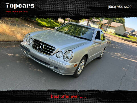 2002 Mercedes-Benz E-Class for sale at Topcars in Wilsonville OR