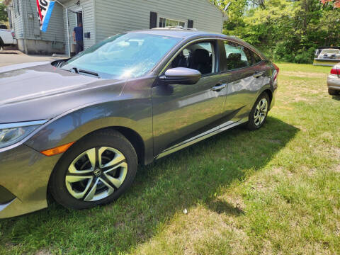 2017 Honda Civic for sale at Cappy's Automotive in Whitinsville MA