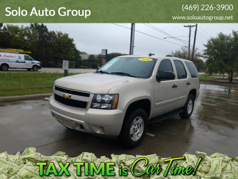 2008 Chevrolet Tahoe for sale at SOLOAUTOGROUP in Mckinney TX