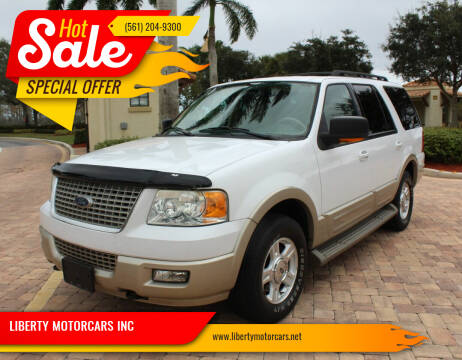 2005 Ford Expedition for sale at LIBERTY MOTORCARS INC in Royal Palm Beach FL