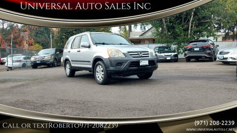 2006 Honda CR-V for sale at Universal Auto Sales in Salem OR