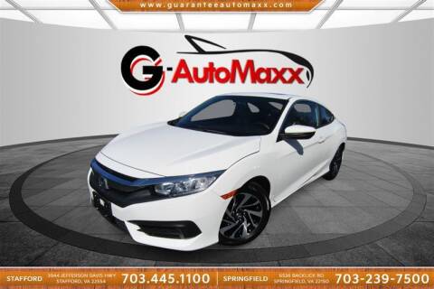 2016 Honda Civic for sale at Guarantee Automaxx in Stafford VA