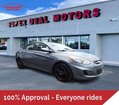 2015 Hyundai Accent for sale at SUPER DEAL MOTORS in Hollywood FL